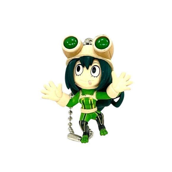 My Hero Academia Keychains Charms SD Figure Mirio Togata Tsuyu Asui 1.75" 3 Pcs - Picture 2 of 10